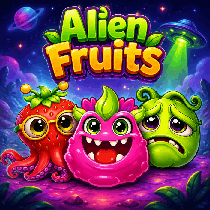 Alien Fruits slot game cover