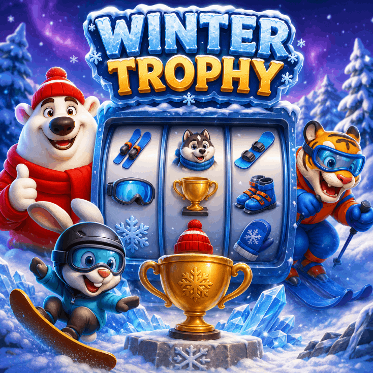 Winter Trophy slot game cover